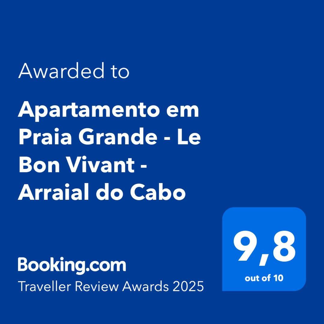 Apartamento Em Praia Grande - Le Bon Vivant - Arraial Do Cabo Exteriér fotografie
